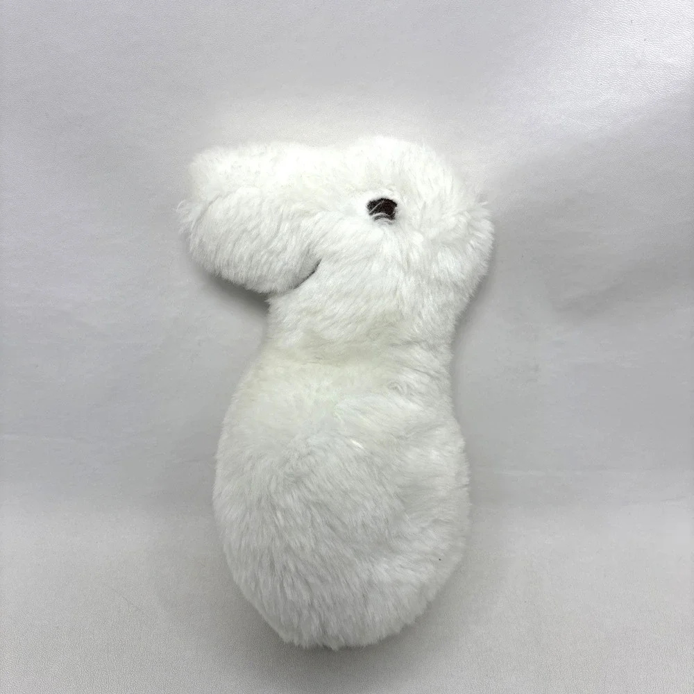Nordstrom Kids Shoes Nordy 2000s White Plush‎ Shoehorn Shoe Horn Stuffed 8